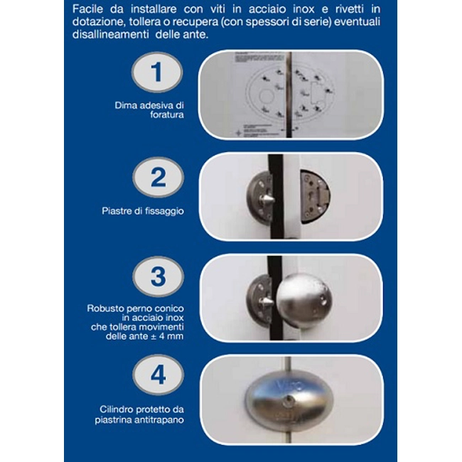 Vendita online Lucchetto Van Lock doppio